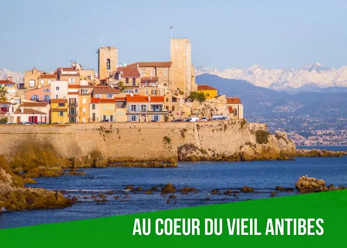 公寓 Le Balneo Jacuzzi Vieil Safranier 昂蒂布